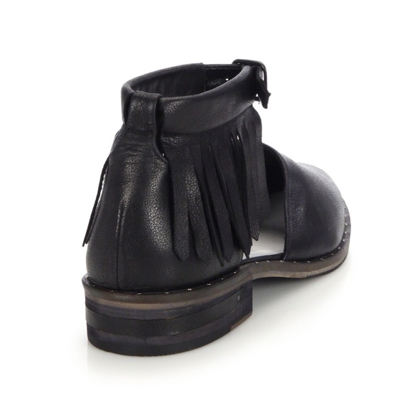 Freda Salvador Dash Fringe D’Orsay Flat - Picture 2 of 8